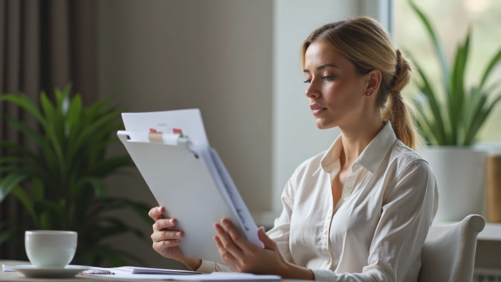 Предприниматель работает над планом бюджета для малого бизнеса